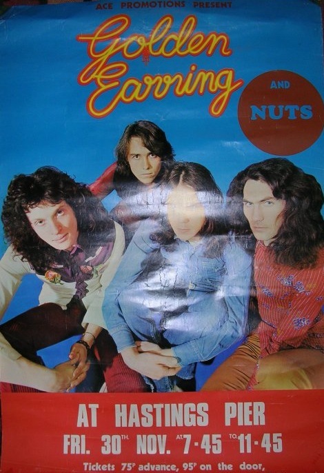 Golden Earring show poster November 30, 1973 Hastings - Pier